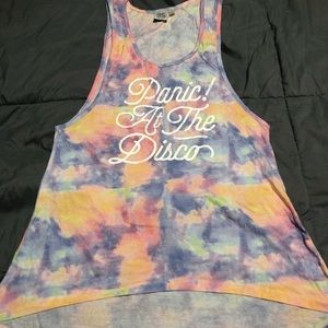 Pastel the dye Panic! At The Disco tank